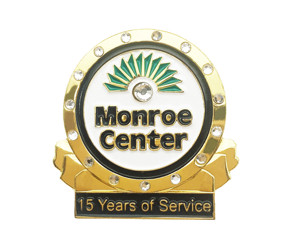 custom years of service pins