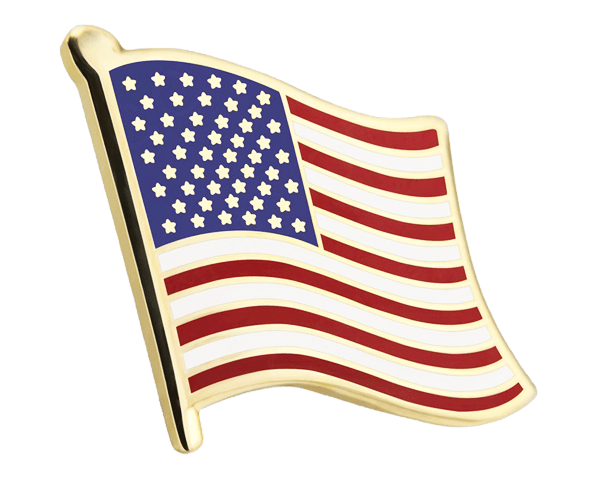 flag pins