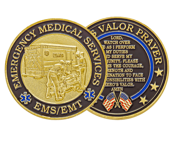 custom ems challenge coins