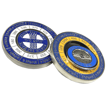 custom golf ball marker coins