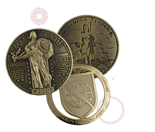 engraved coins
