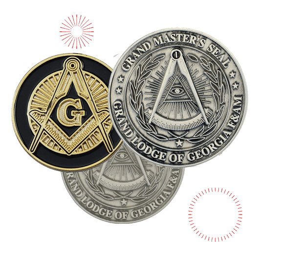 masonic challenge coins