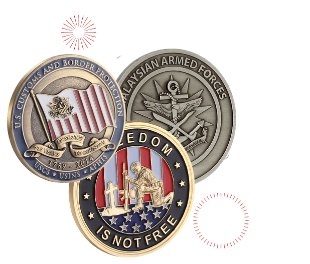 military coins