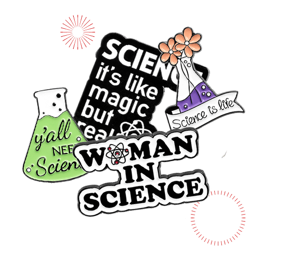 science pins