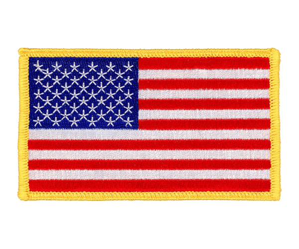 Custom American flag patch image 1