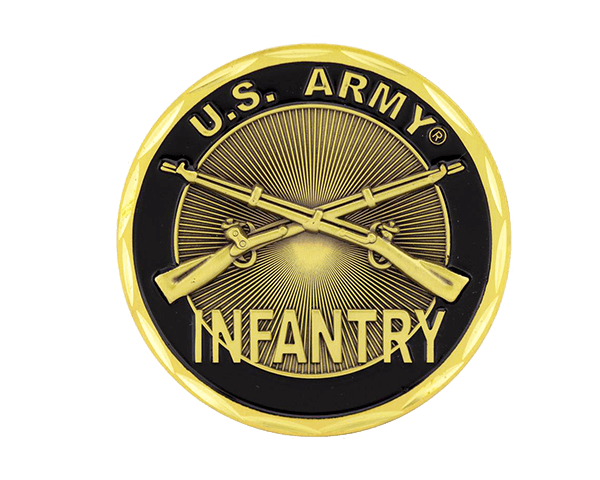 Army Infantry Challenge Coins 1