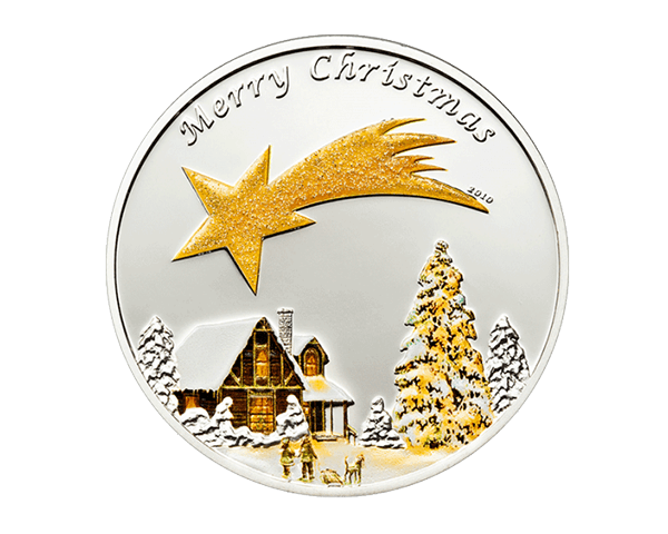 Christmas coin 1