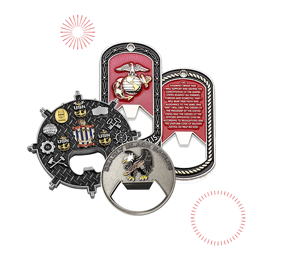 Custom Bottle Opener Coins 2