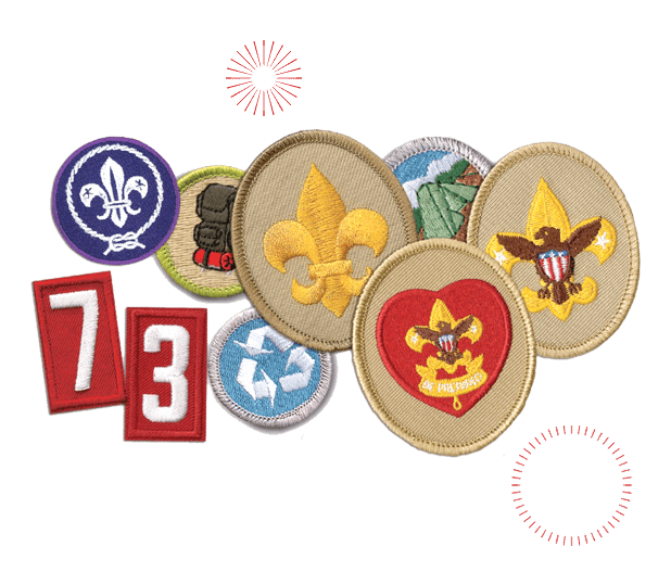 Custom scout patches Image