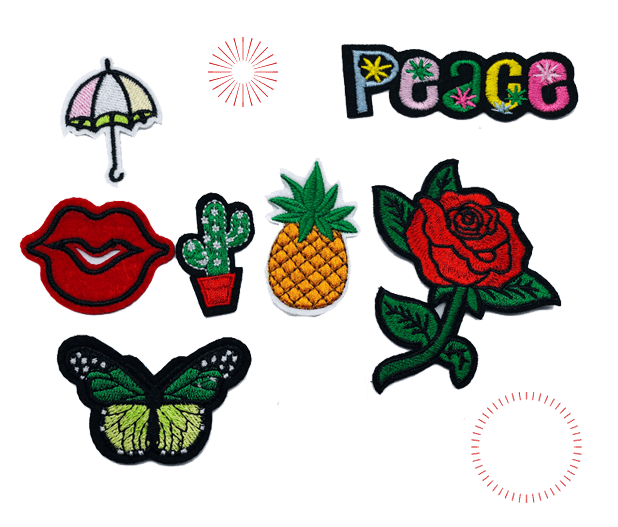 Custom vintage patches Image 1