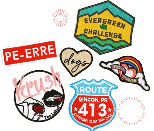 Custom woven patches Image 2